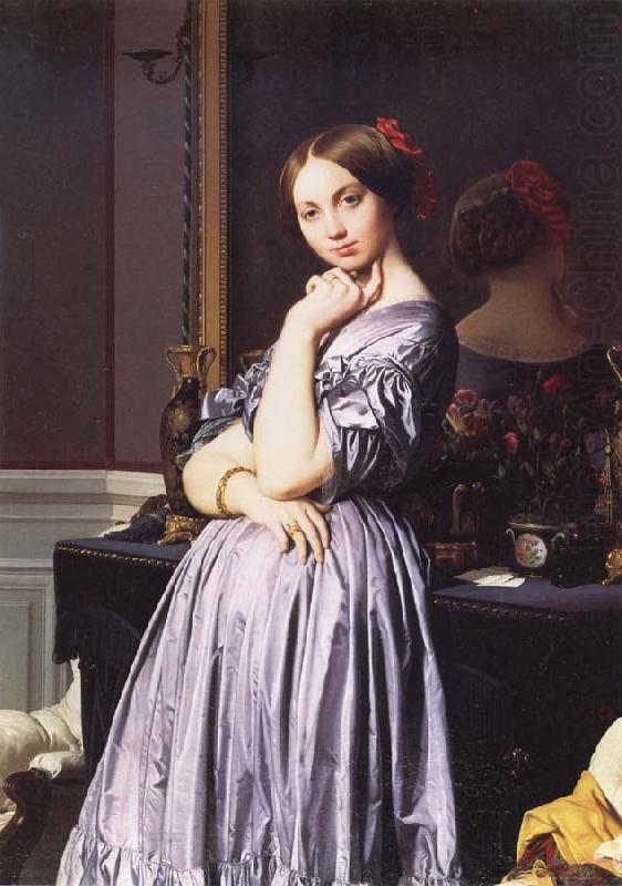 Jean-Auguste Dominique Ingres Comtesse d-Haussonville china oil painting image